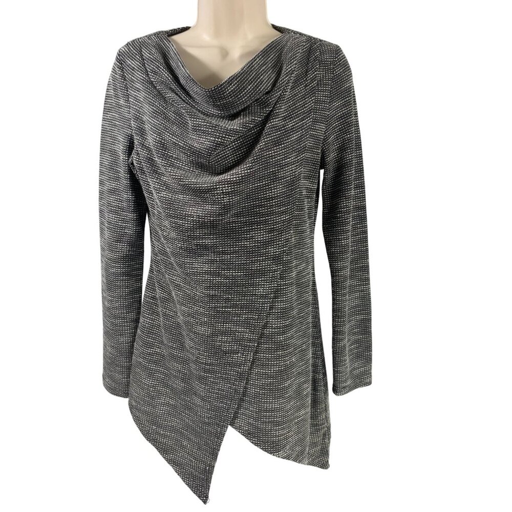 Neesha Womens Size Small Long Sleeve Pull Over Cowl Neck Sweater Top Shirt Tunic